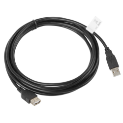 CABLE ALARGADOR LANBERG USB 20 MACHO HEMBRA 3M NEGRO