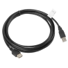 CABLE ALARGADOR LANBERG USB 20 MACHO HEMBRA 3M NEGRO