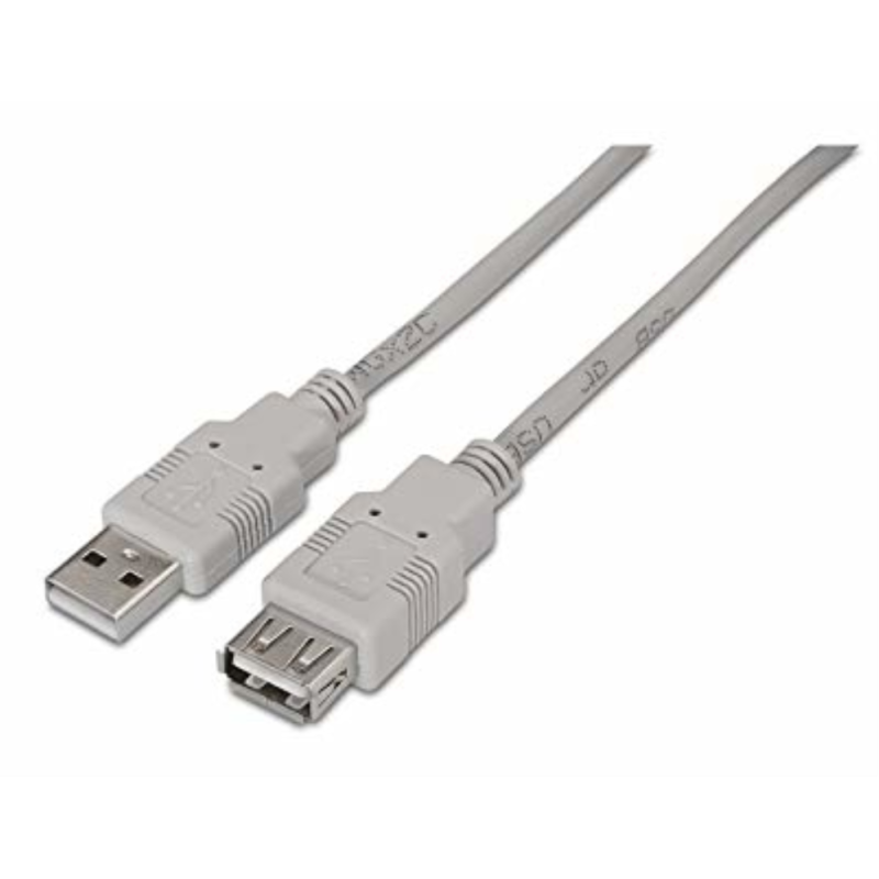 CABLE AISENS USB 20 TIPO A M A H BEIGE 18M