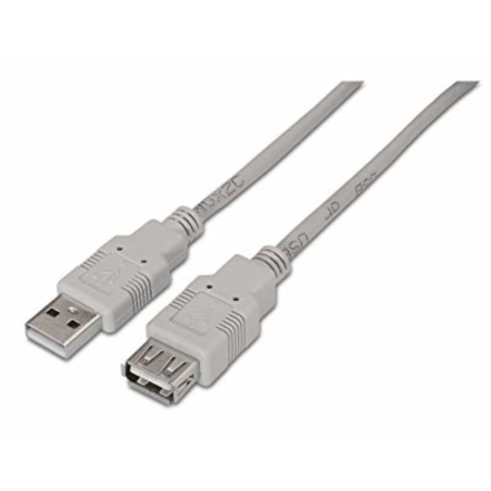 CABLE AISENS USB 20 TIPO A M A H BEIGE 18M