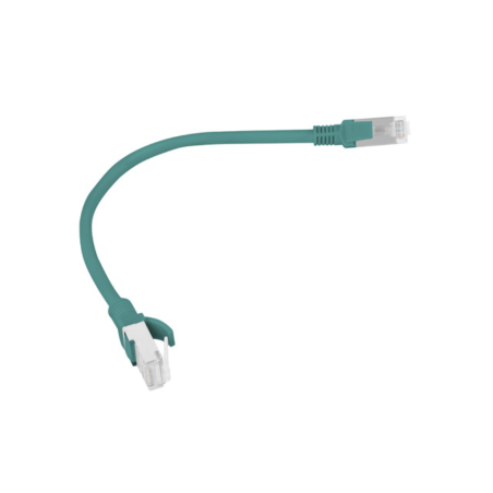 CABLE RED LANBERG LATIGUILLO CAT6 UTP 025M VERDE FLUKE PASSED