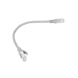 CABLE RED LANBERG LATIGUILLO CAT6 UTP 025M GRIS FLUKE PASSED
