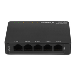 SWITCH LANBERG 5 PTOS GBIT POE4 PORT POE 30W PORT MAX 60W