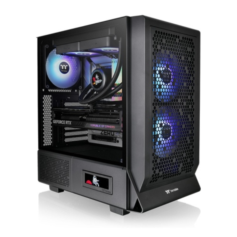 CAJA THERMALTAKE CERES 330 TG ARGB ATX 2XUSB 30 SIN FUENTE NEGRO