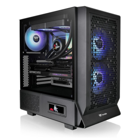 CAJA THERMALTAKE CERES 330 TG ARGB ATX 2XUSB 30 SIN FUENTE NEGRO