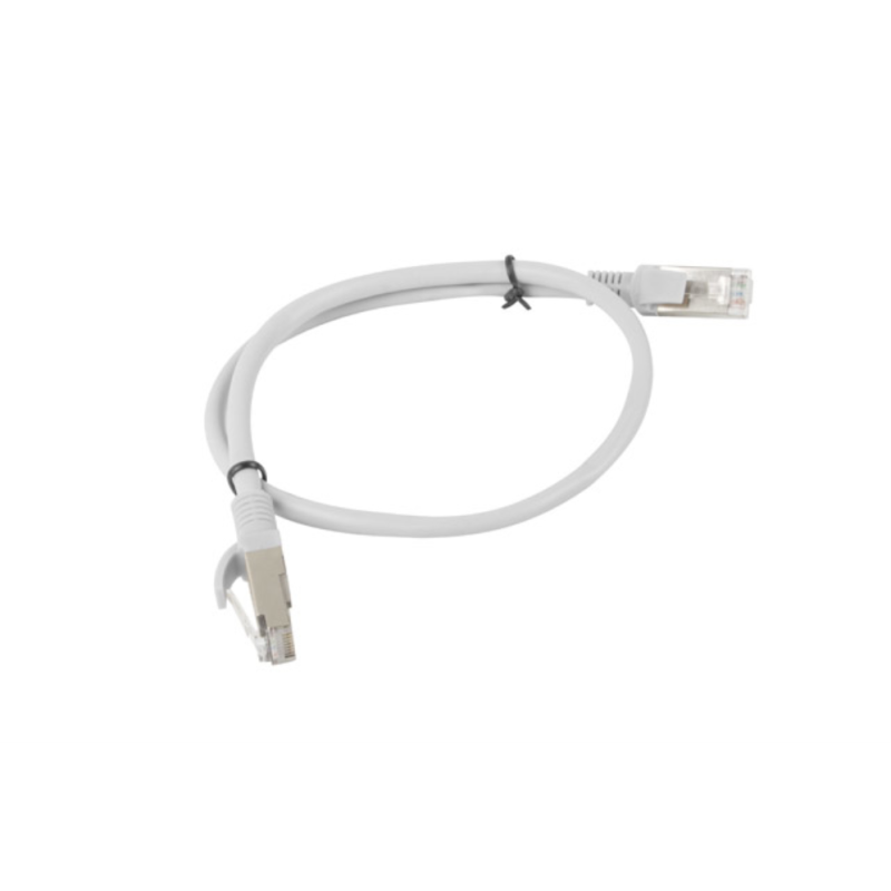 CABLE RED LANBERG LATIGUILLO CAT6 UTP 05M GRIS FLUKE PASSED