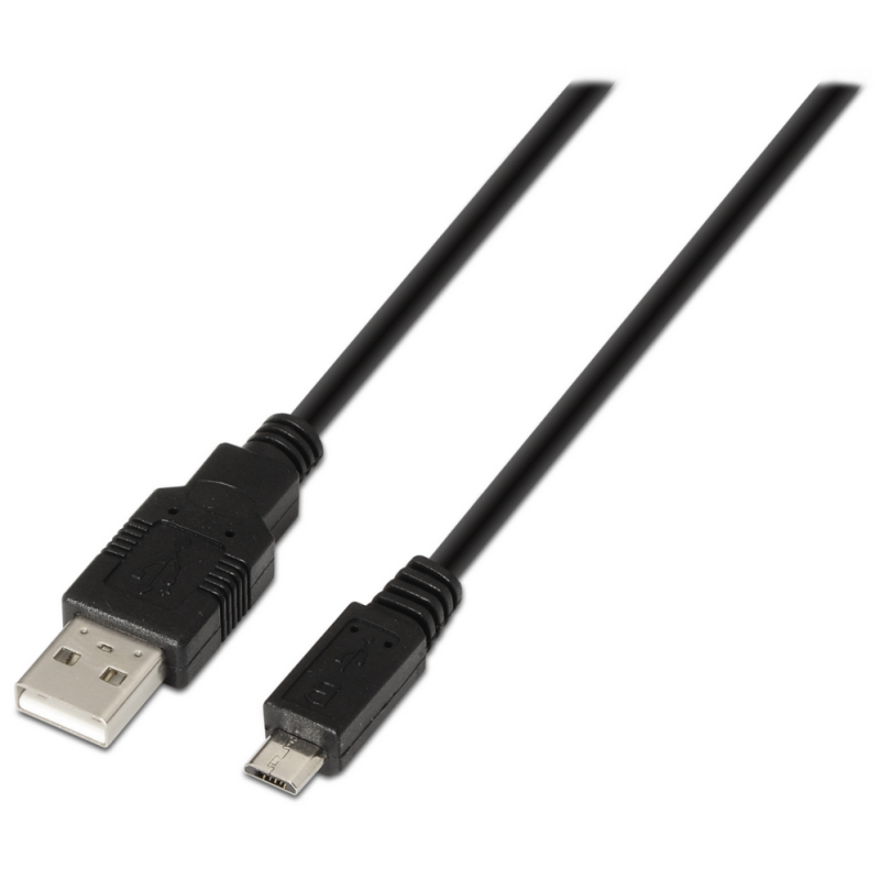 CABLE AISENS USB 20 TIPO A M MICRO B M NEGRO 30M