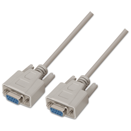CABLE AISENS SERIE RS232 DB9 H DB9 H BEIGE 18M