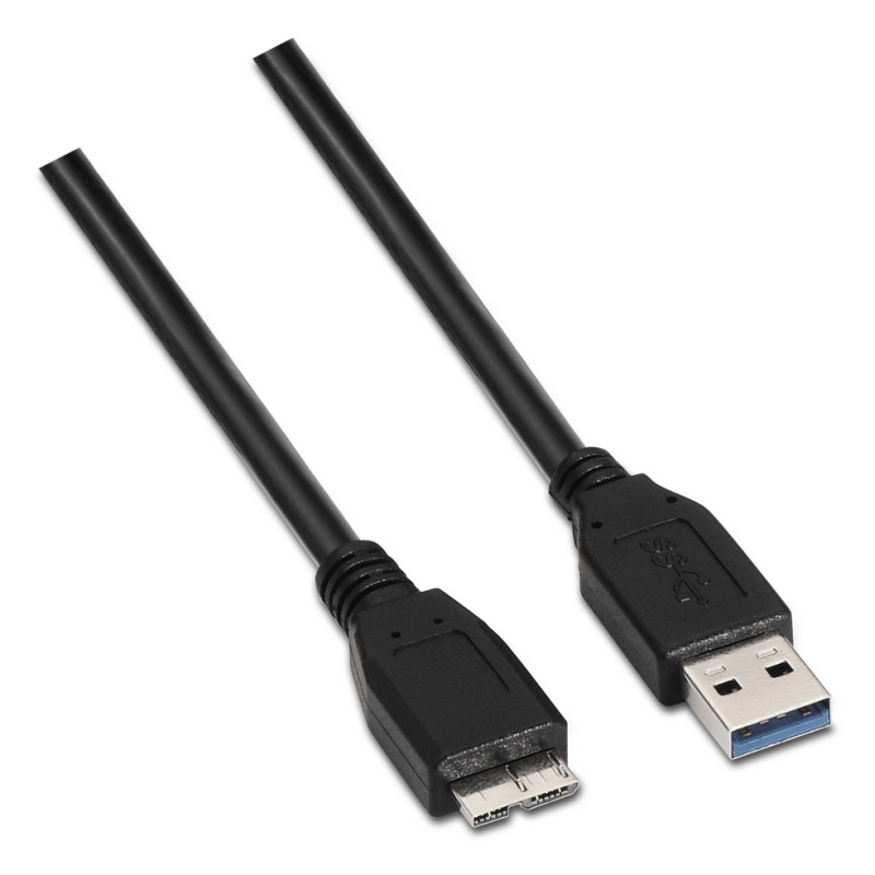 CABLE AISENS USB 30 TIPO A M MICRO B M NEGRO 10M