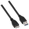 CABLE AISENS USB 30 TIPO A M MICRO B M NEGRO 10M