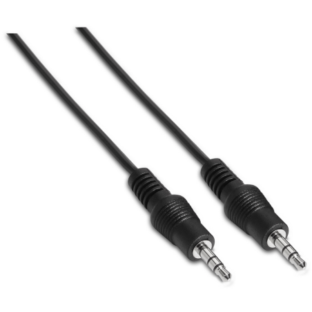 CABLE AUDIO AISENS ESTEREO JACK 35 M JACK 35 M NEGRO 10M