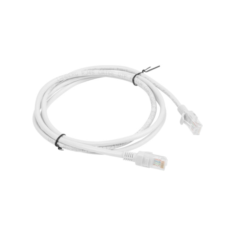 CABLE RED LANBERG LATIGUILLO CAT6 UTP 15M GRIS FLUKE PASSED