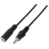 CABLE AUDIO AISENS ESTEREO JACK 35 M JACK 35 H NEGRO 15M