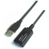 CABLE AISENS USB 20 PROLONGADOR AMPLIFICADOR A M A H 50M NEGRO