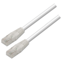 CABLE RED AISENS LATIGUILLO RJ45 CAT5E UTP AWG24 BLANCO 10M