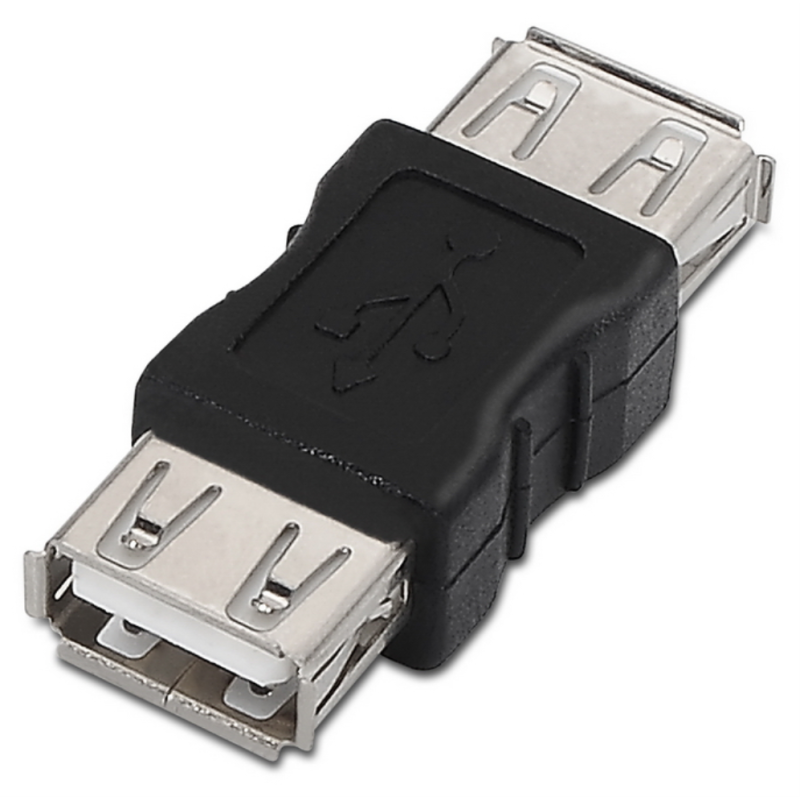 ADAPTADOR AISENS USB 20 TIPO A H A H NEGRO