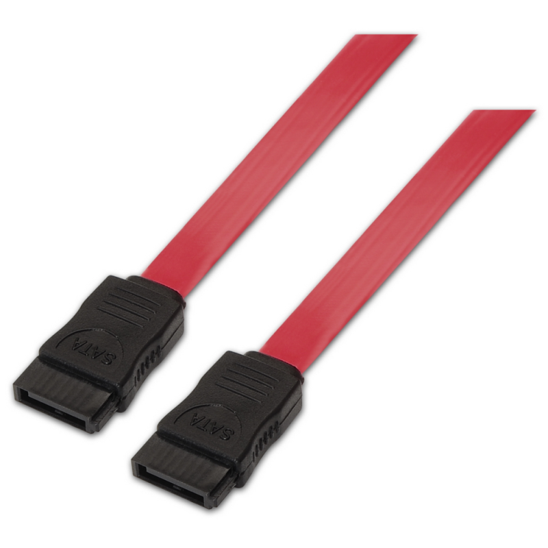 CABLE AISENS SATA III DATOS 6G DATOS ROJO 05M