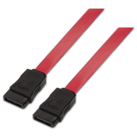 CABLE AISENS SATA III DATOS 6G DATOS ROJO 05M