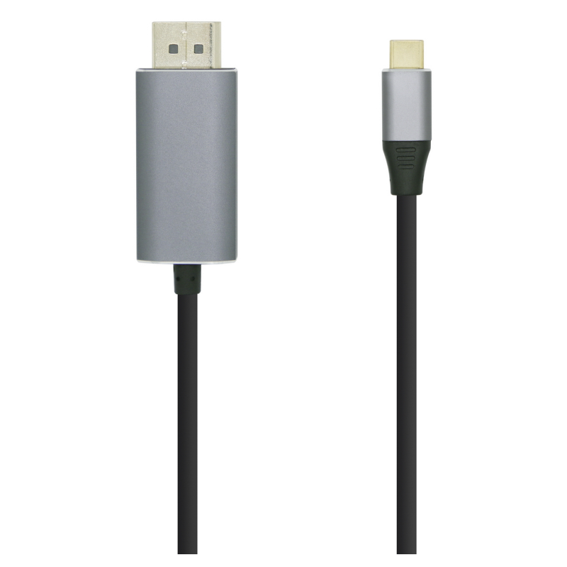 CABLE CONVERSOR AISENS USB C A DISPLAYPORT 4K60HZ NEGRO 08M