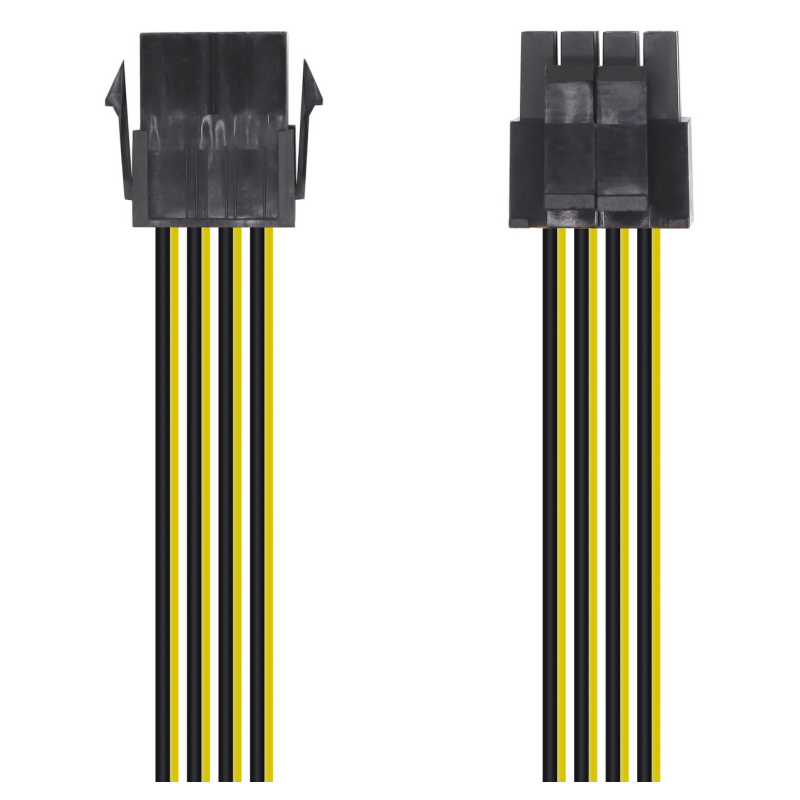 CABLE ALIMENTACION AISENS 8PIN H 44PIN M 30CM