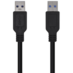 CABLE AISENS USB 30 TIPO A M A M NEGRO 30M