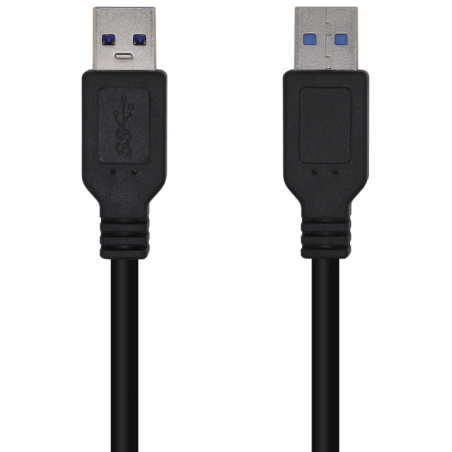CABLE AISENS USB 30 TIPO A M A M NEGRO 30M