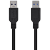 CABLE AISENS USB 30 TIPO A M A M NEGRO 30M