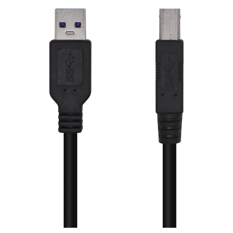 CABLE AISENS USB 30 IMPRESORA TIPO A M B M NEGRO 20M