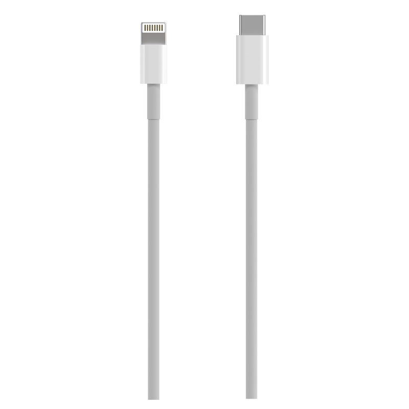 CABLE AISENS USB 20 LIGHTNING M USB C M PD BLANCO 05M