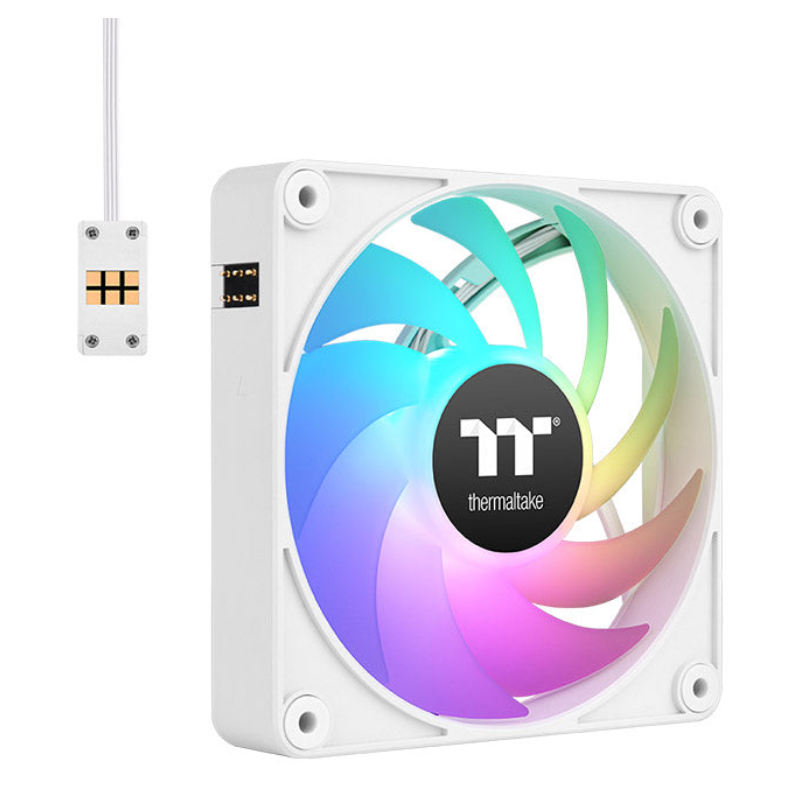 VENTILADOR MAGNETICO DE CAJA THERMALTAKE CT140 EX ARGB 3XVENT BLANCO