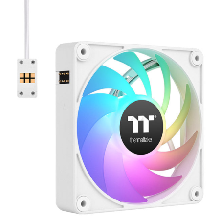 VENTILADOR MAGNETICO DE CAJA THERMALTAKE CT140 EX ARGB 3XVENT BLANCO