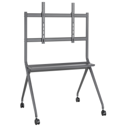 SOPORTE SUELO AISENS RUEDAS BANDEJA DVD PANTALLA 120KG 50 86