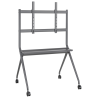 SOPORTE SUELO AISENS RUEDAS BANDEJA DVD PANTALLA 120KG 50 86