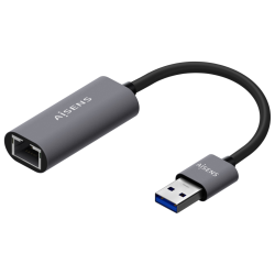 CONVERSOR AISENS USB 30 A ETHERNET GIGABIT GRIS 15CM