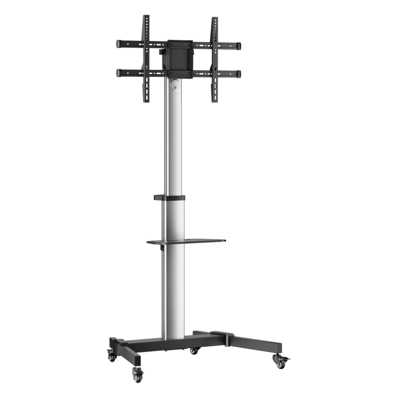SOPORTE SUELO AISENS RUEDAS BANDEJA DVD PANTALLA 50KG 37 86