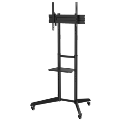 SOPORTE SUELO AISENS RUEDAS BANDEJA DVD PANTALLA 50KG 37 70