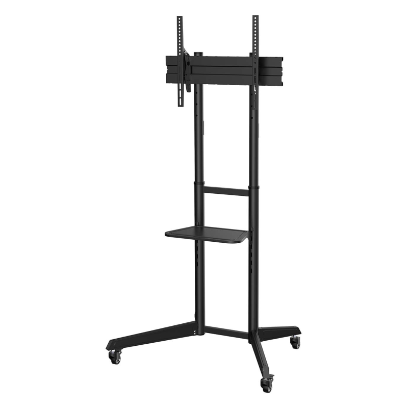 SOPORTE SUELO AISENS RUEDAS BANDEJA DVD PANTALLA 50KG 37 70