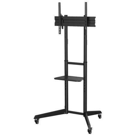 SOPORTE SUELO AISENS RUEDAS BANDEJA DVD PANTALLA 50KG 37 70
