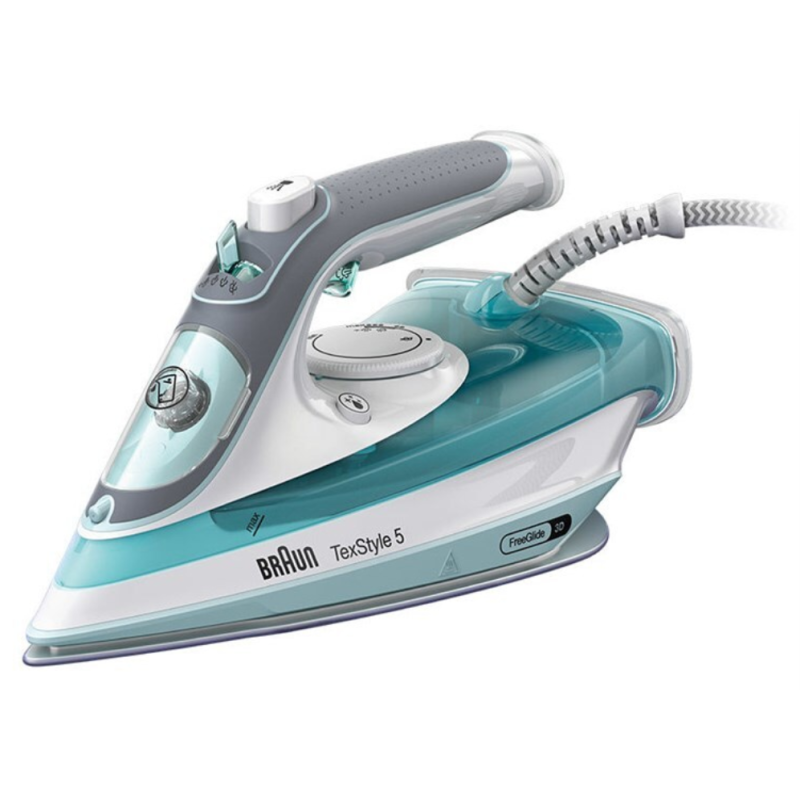 PLANCHA DE VAPOR BRAUN TEXSTYLE 5 SI5017GR 2700W GRIS TURQUESA