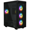 CAJA GAMING XPG BATTLECRUISER II E ATX 1XUSB C 2XUSB SIN FUENTE NEGRO