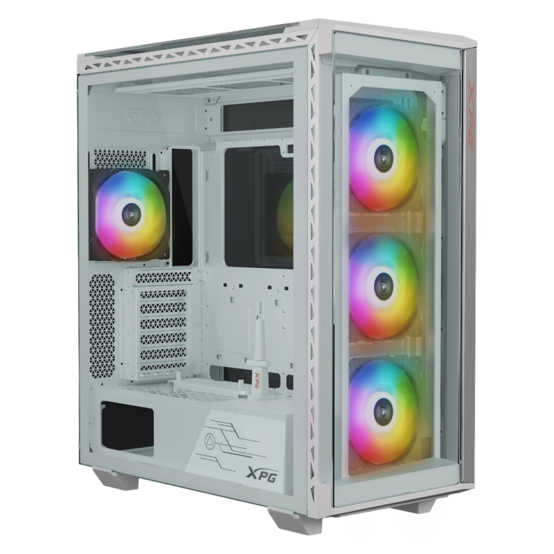 CAJA GAMING XPG BATTLECRUISER II E ATX 1XUSB C 2XUSB SIN FUENTE BLANCO