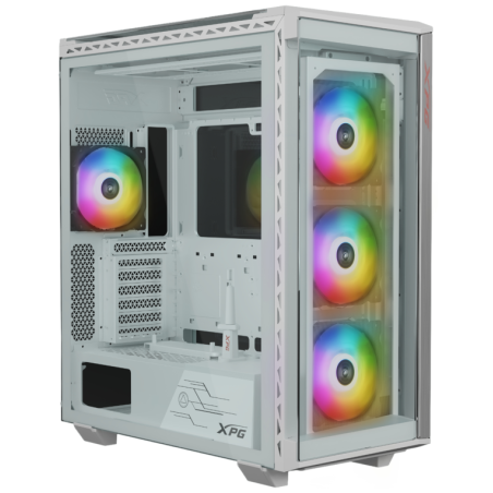 CAJA GAMING XPG BATTLECRUISER II E ATX 1XUSB C 2XUSB SIN FUENTE BLANCO