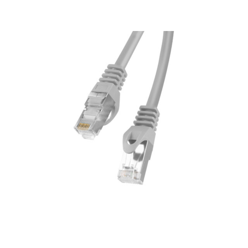 CABLE RED LANBERG LATIGUILLO CAT6 FTP 1M GRIS FLUKE PASSED