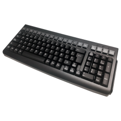 TECLADO POS MUSTEK MKB 800 BANDA MAGNETICA 3PISTAS USB NEGRO