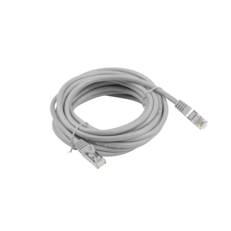 CABLE RED LANBERG LATIGUILLO CAT6 FTP 5M GRIS FLUKE PASSED