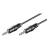 CABLE AUDIO ESTEREO EWENT JACK 35mm MACHO A 35mm MACHO 2m