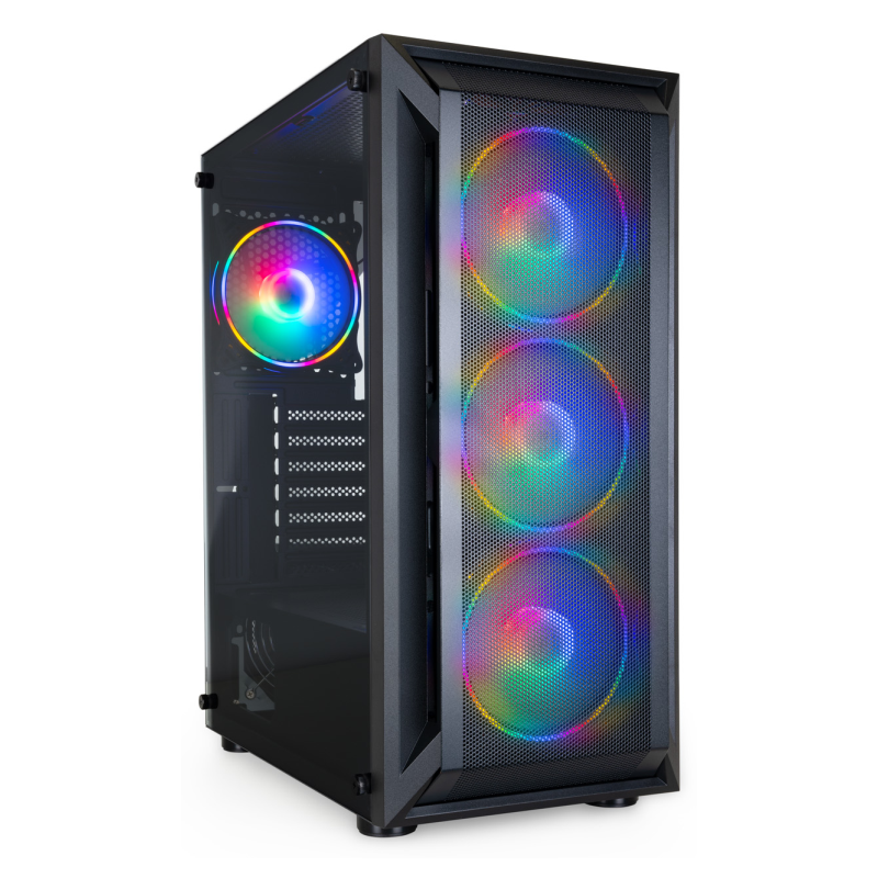 CAJA SEMITORRE GAMING TQGCC101 B RAGNAROK NEGRA