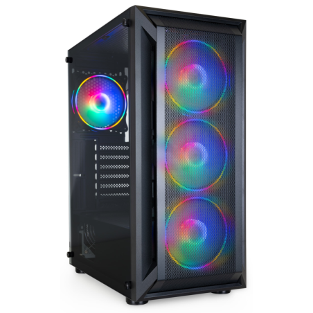 CAJA SEMITORRE GAMING TQGCC101 B RAGNAROK NEGRA