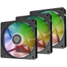 VENTILADOR GENESIS OXAL 120 ARGB NEGRO PACK 3 UDS