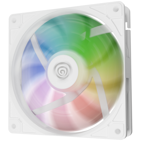 VENTILADOR GENESIS OXAL 120 ARGB BLANCO